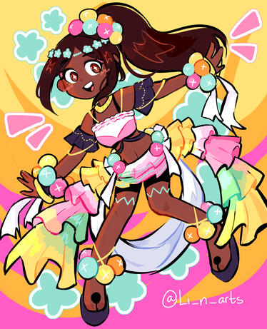 artstyle #1 full body and background